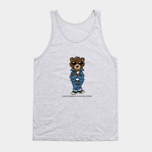 Crazy bear Tank Top